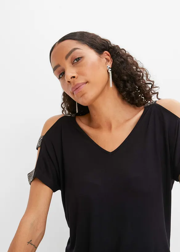 Shirt met pailletten, BODYFLIRT