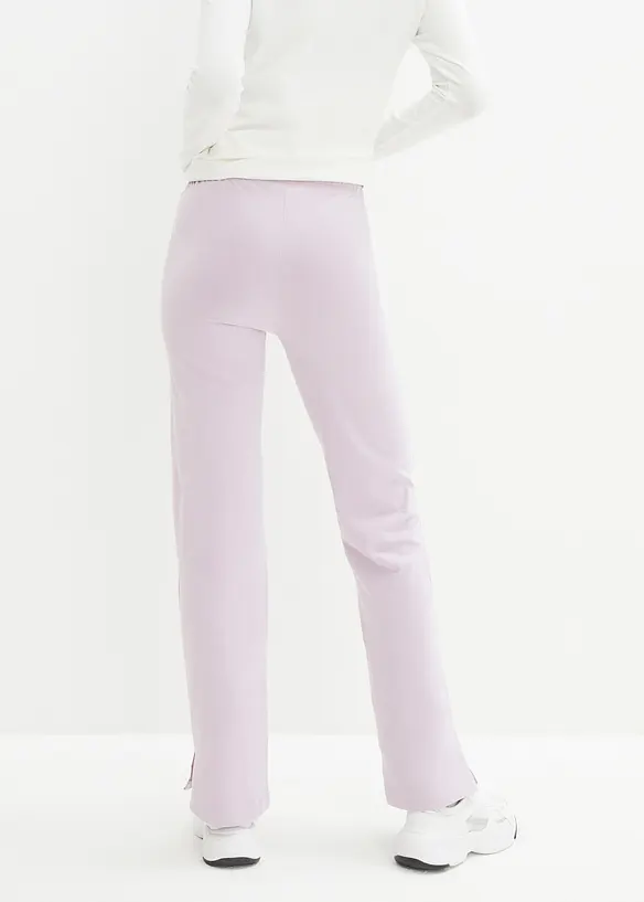 Jersey broek van katoen met stretch (set van 2), bonprix