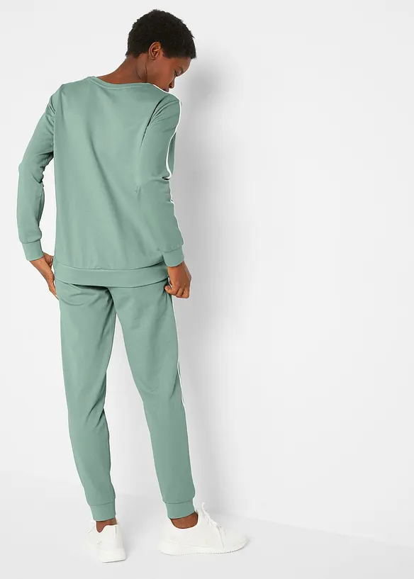 Joggingpak van katoen (2-dlg. set), bonprix
