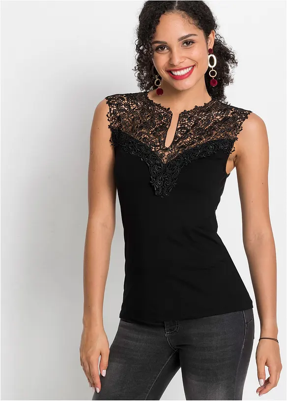 Shirt van een soepele viscosemix, bonprix