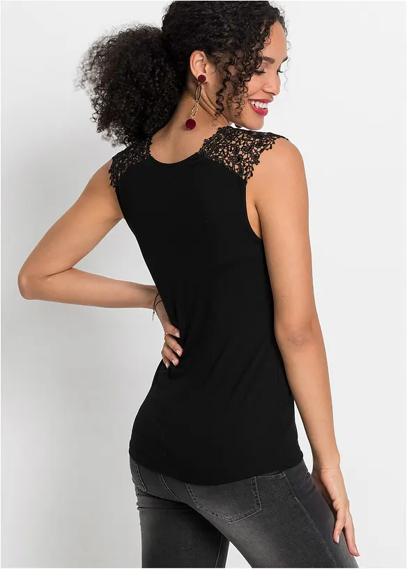 Shirt van een soepele viscosemix, bonprix