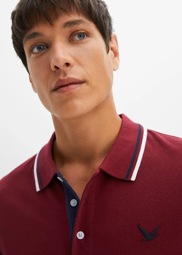 Poloshirt van biologisch katoen (set van 2), bonprix