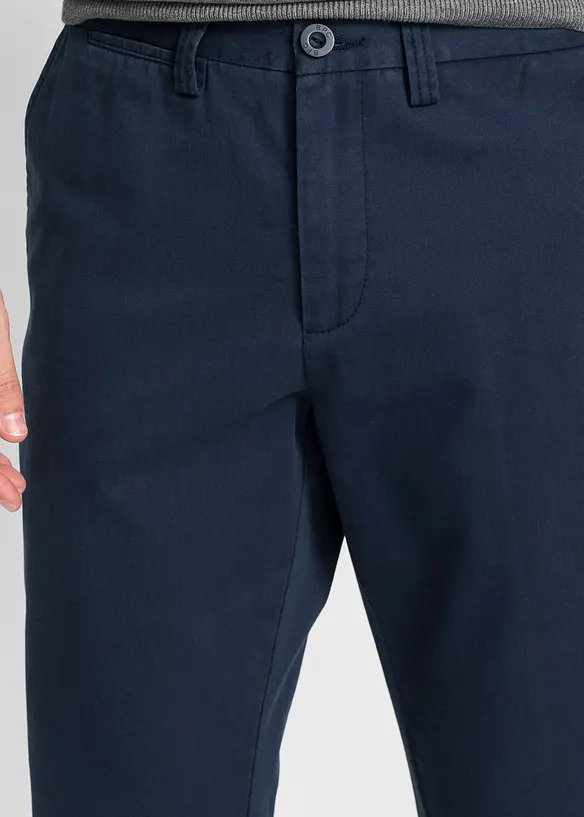 Regular fit chino van puur katoen, straight, bonprix