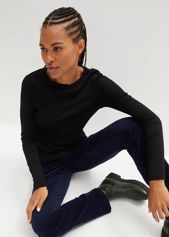 Longsleeve van biologisch katoen, bonprix