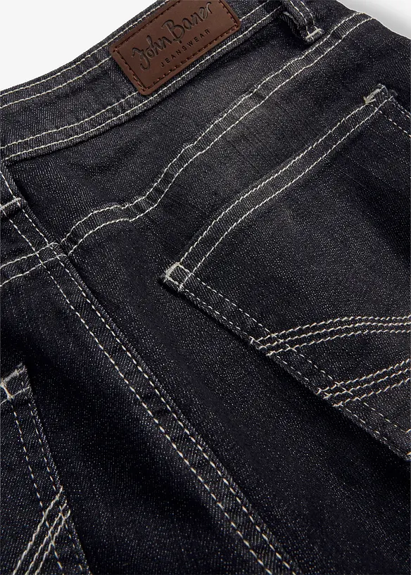 Stretch capri jeans (set van 2), bonprix