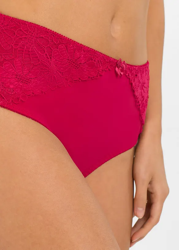 Maxislip met kant (set van 2), bonprix