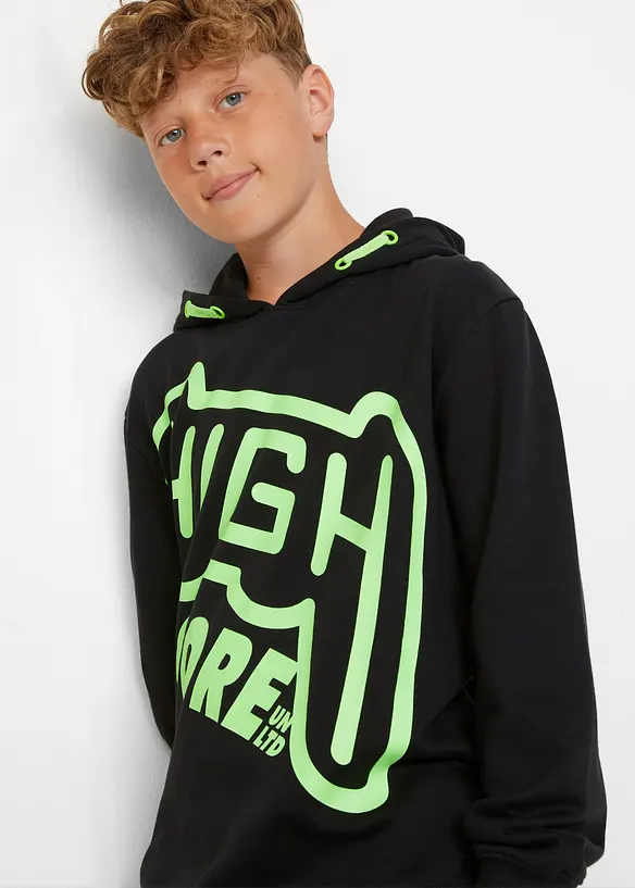 Jongens hoodie van biologisch katoen, bonprix