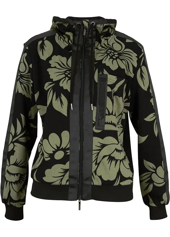 Sweatvest met katoen, bonprix