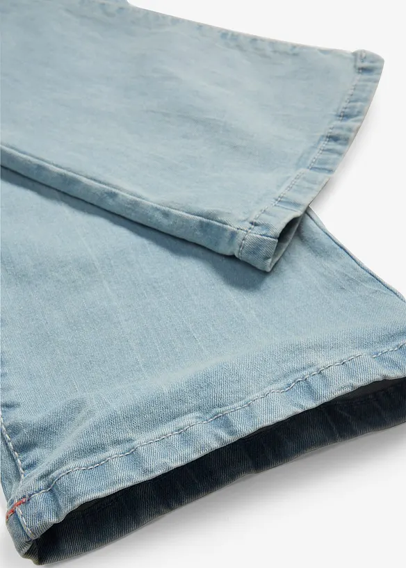 Bootcut stretch jeans, mid waist, bonprix