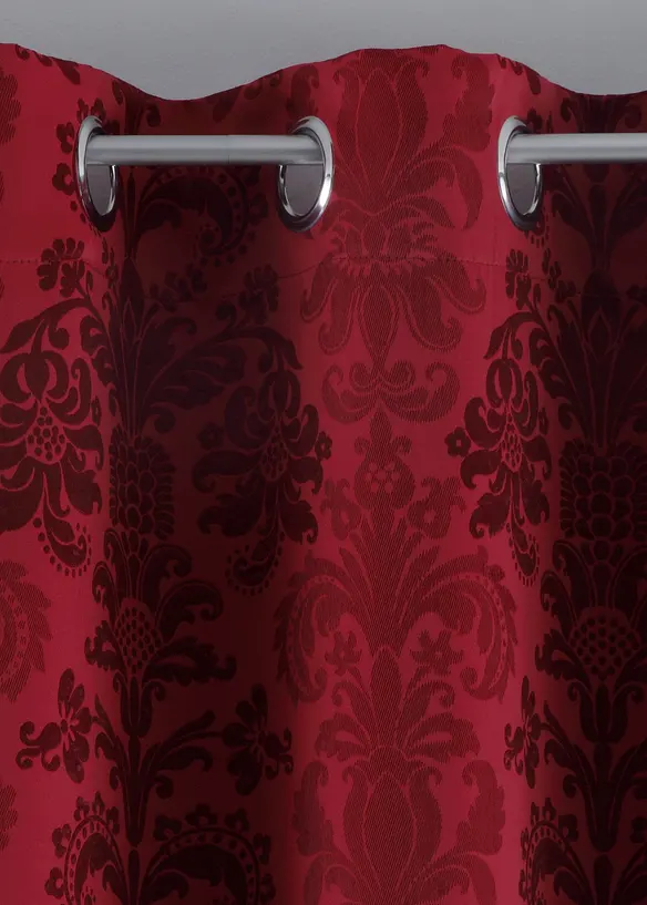 Isolerend verduisterend gordijn van jacquard (1 stuk), bonprix