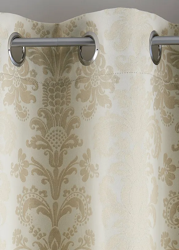 Isolerend verduisterend gordijn van jacquard (1 stuk), bonprix