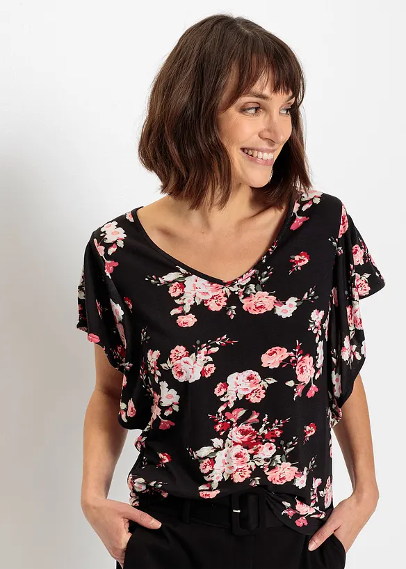 Shirt van viscose, bonprix