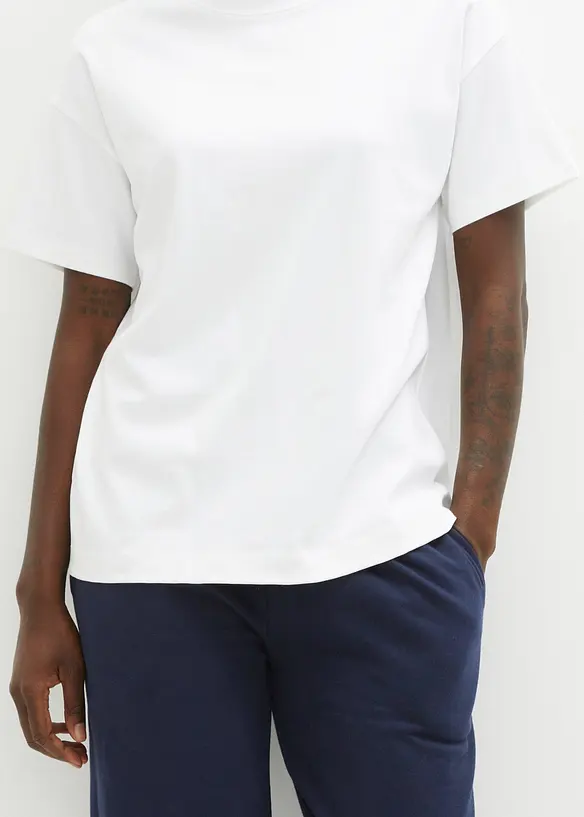 Oversized shirt van biologisch katoen, bonprix