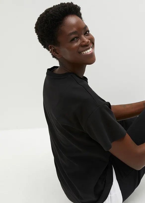 Oversized shirt van biologisch katoen, bonprix