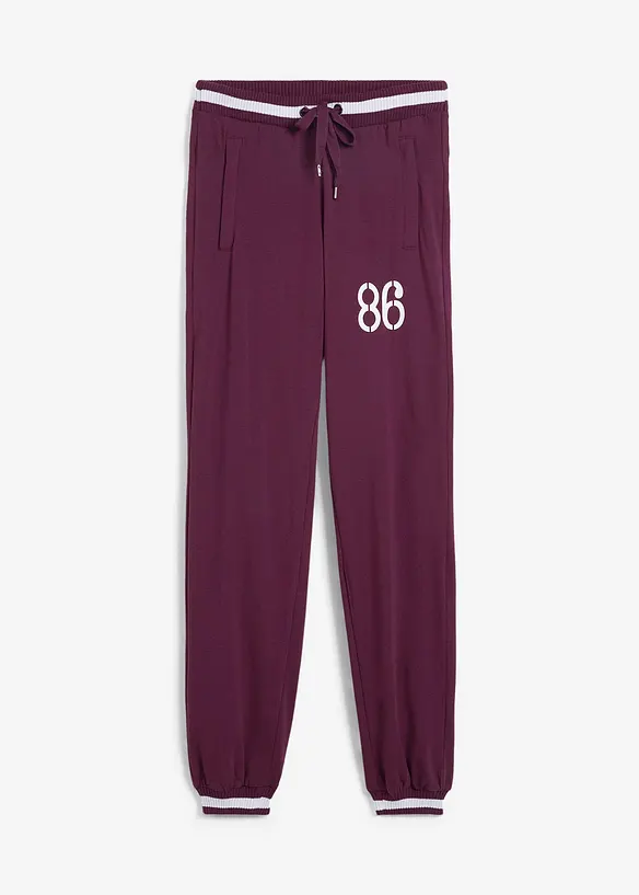 Sweatpants van elastische katoenmix, bonprix