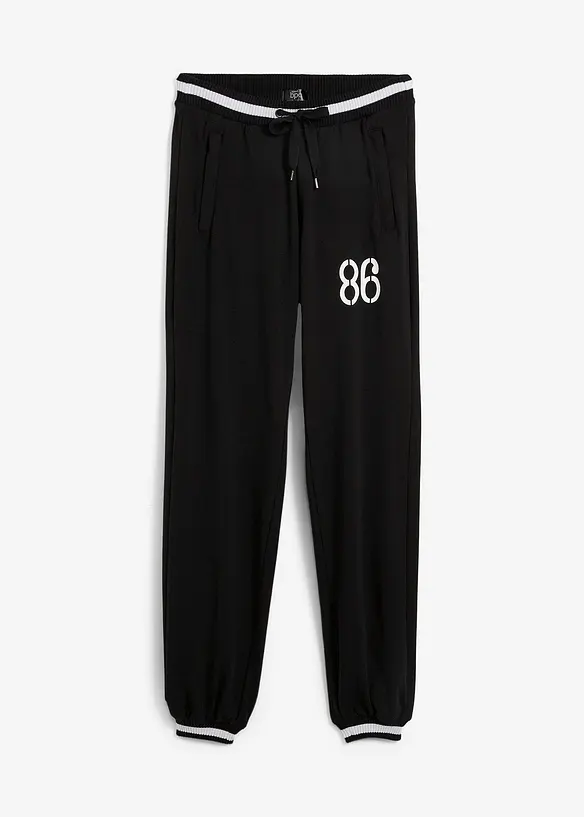 Sweatpants van elastische katoenmix, bonprix