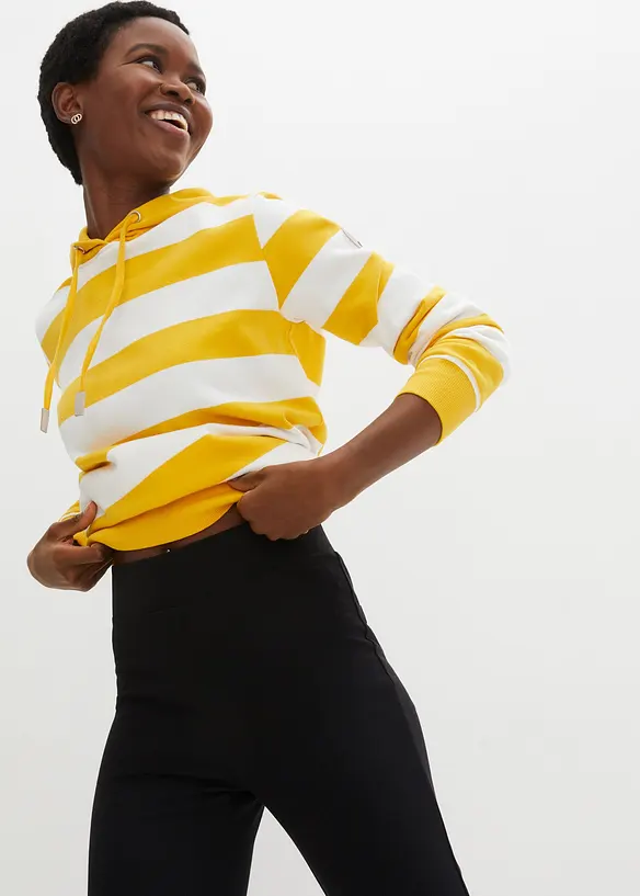 Jersey broek van viscosemix, bonprix