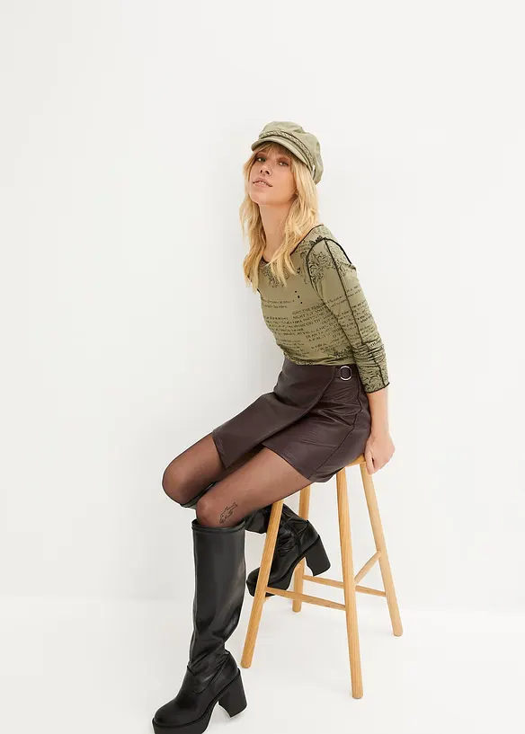 Longsleeve van zacht viscose, bonprix