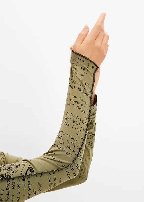 Longsleeve van zacht viscose, bonprix