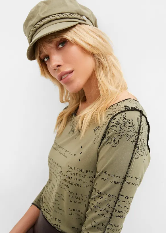 Longsleeve van zacht viscose, bonprix