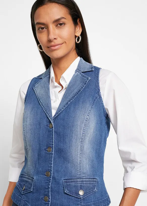 Stretch jeans gilet, bonprix