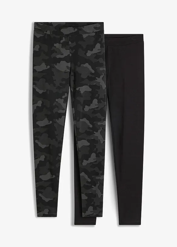 Legging (set van 2), bonprix