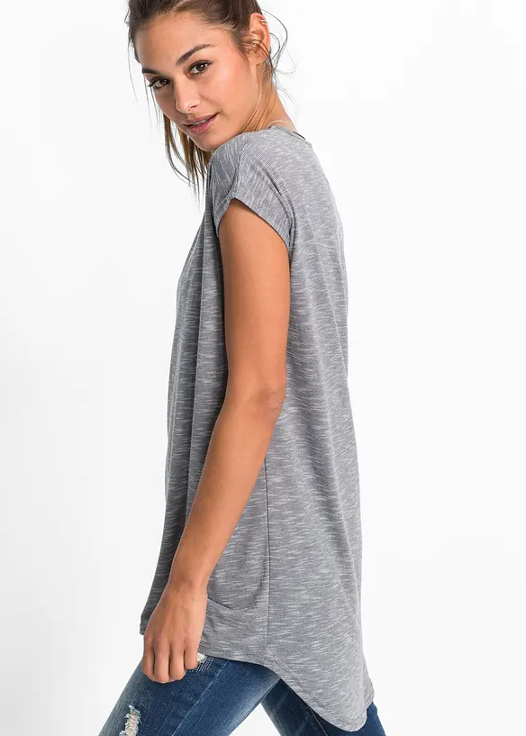 Longshirt in een viscosemix, bonprix
