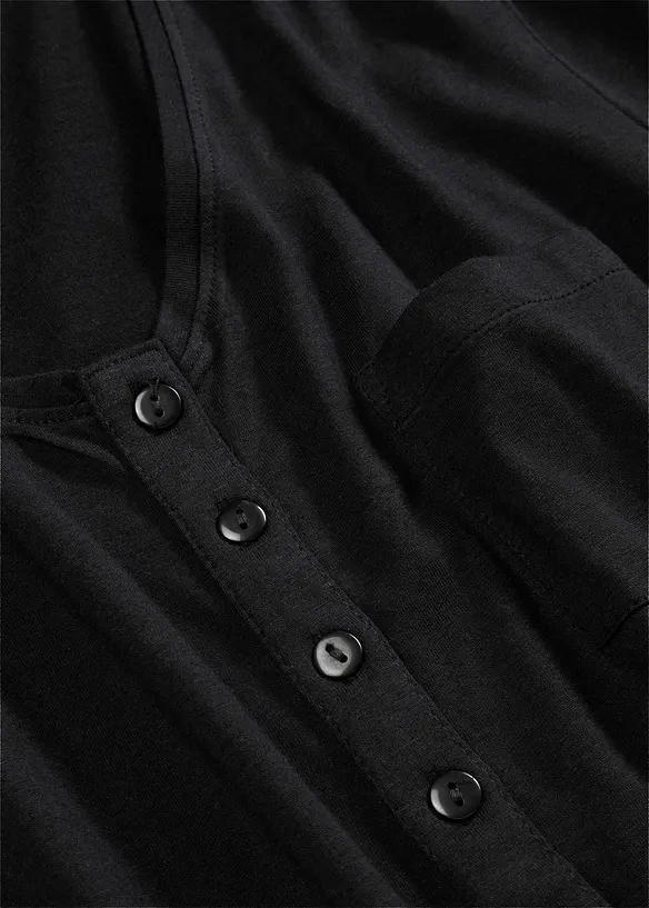 T-shirt van katoen-viscosemix, bonprix