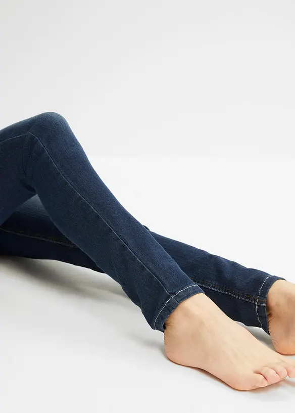 Skinny jegging mid waist met comfortband, bonprix