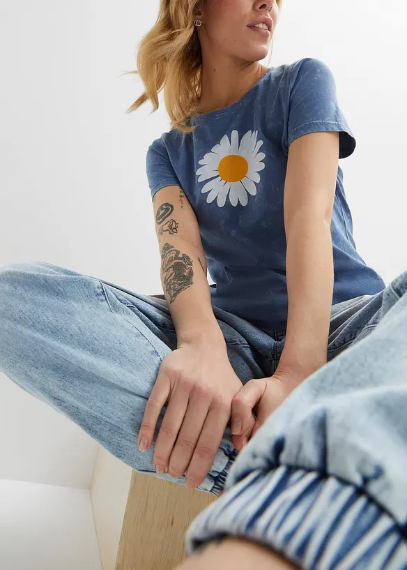 T-shirt van biologisch katoen, bonprix
