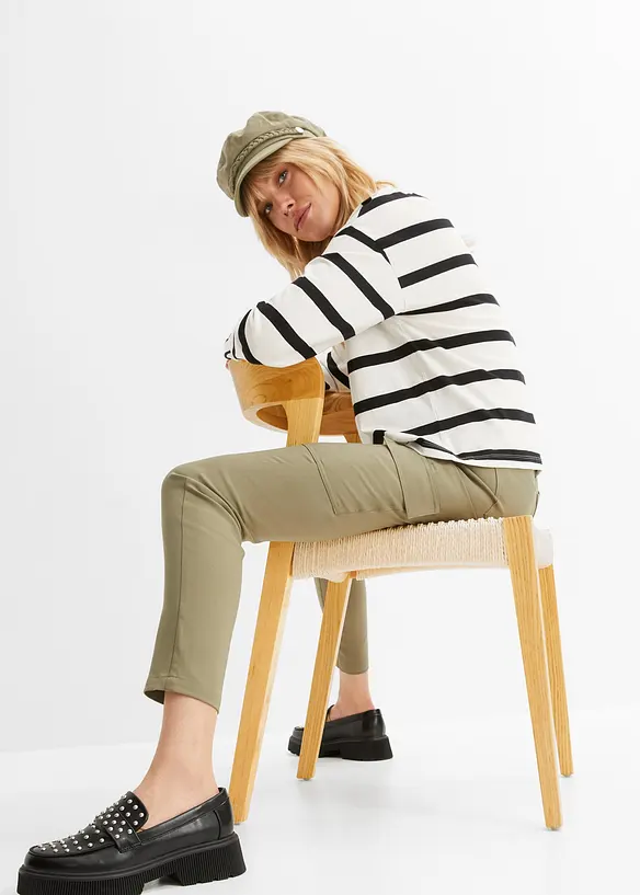 High waist cargo broek, RAINBOW