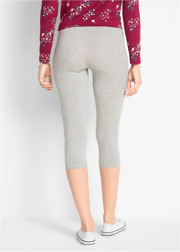 Stretch capri legging (set van 2), bonprix