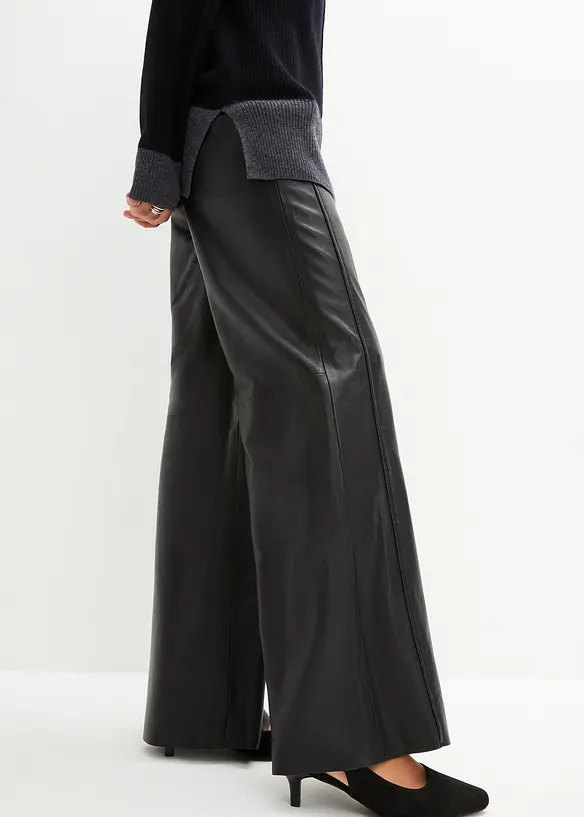 Marlene Dietrich broek van lamsnappa, bonprix