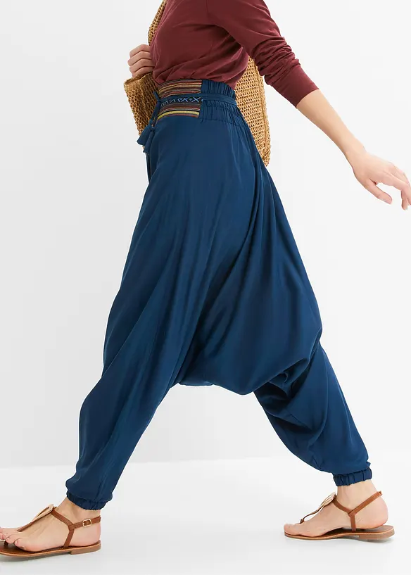 Harembroek van vloeiende viscose, bonprix