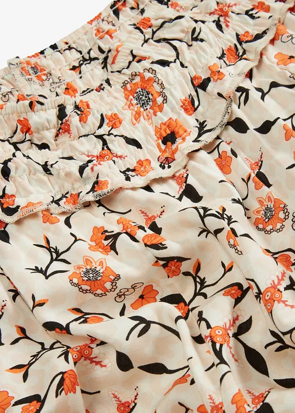 Palazzo broek van soepele viscose, bonprix