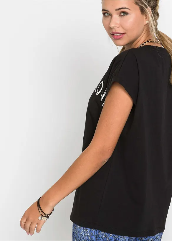 Oversized shirt van puur katoen, bonprix