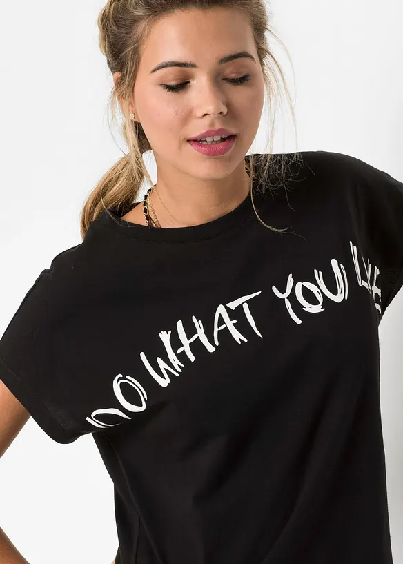 Oversized shirt van puur katoen, bonprix