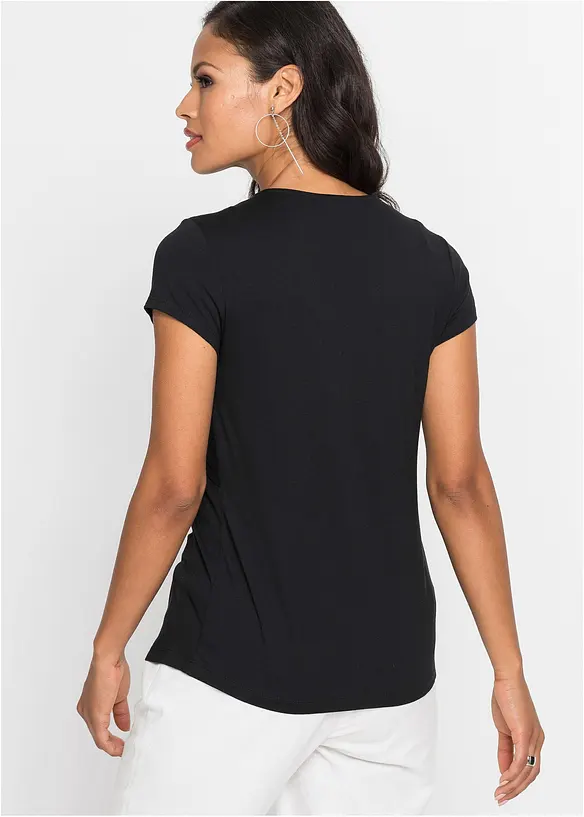 Shirt in een viscosemix, bonprix