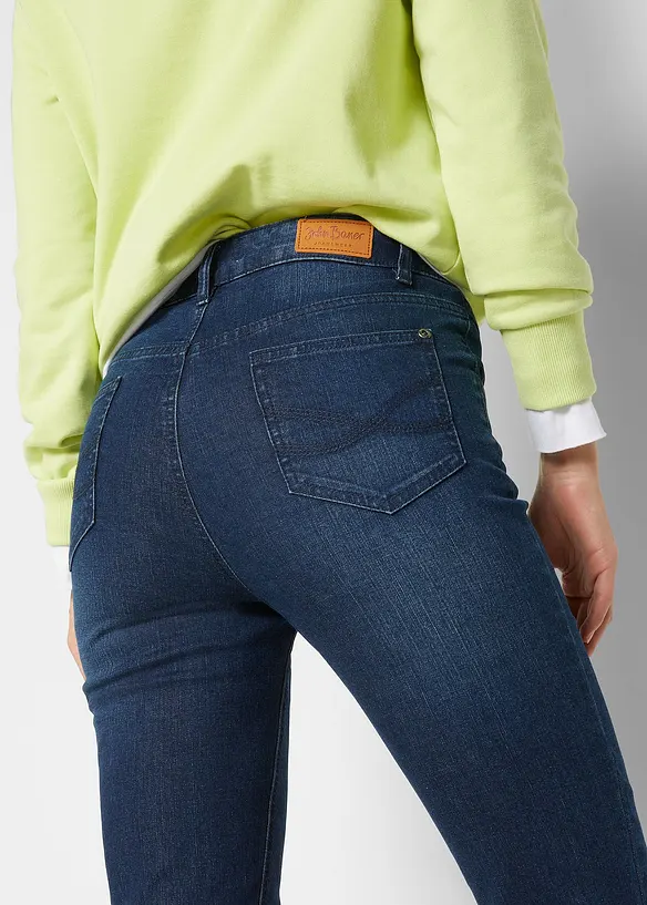 Skinny jeans, high waist, cropped, bonprix