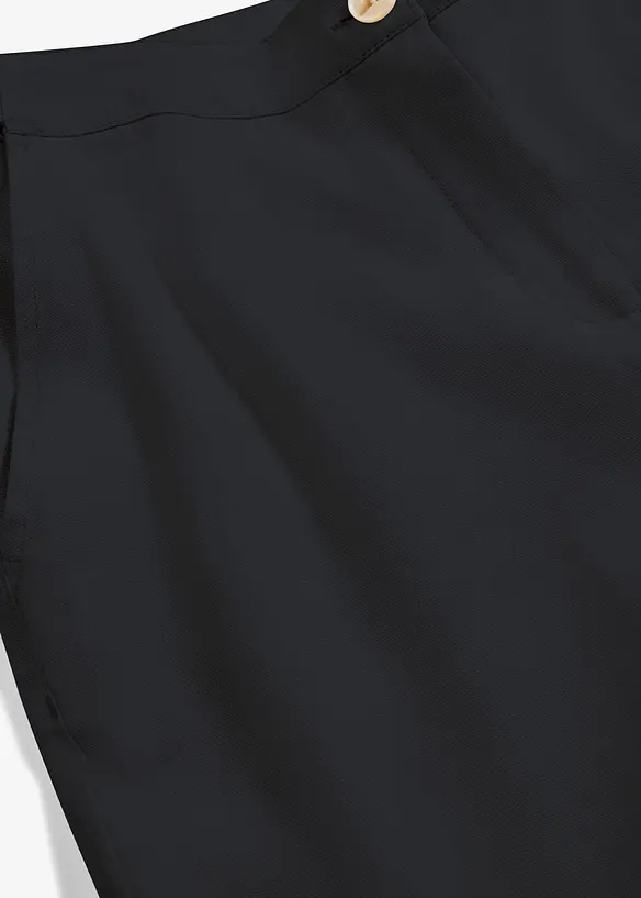 High waist linnen broek van een linnen-viscosemix, bonprix