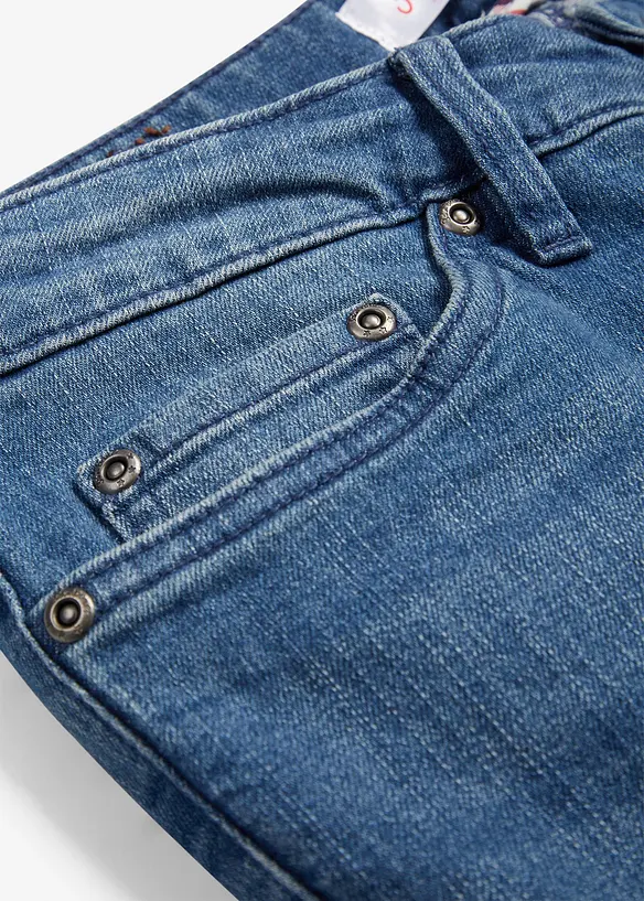 Bootcut stretch jeans, mid waist, bonprix