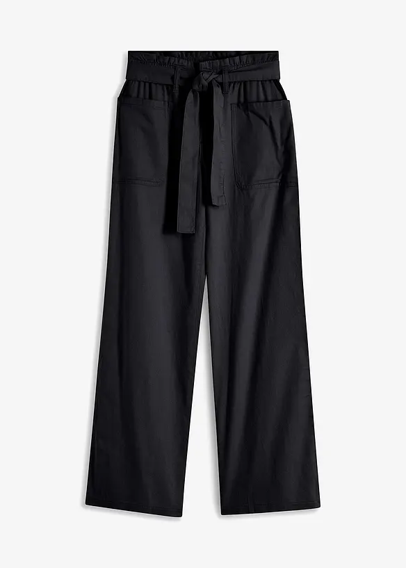 7/8 broek met comfortband van puur katoen, bonprix