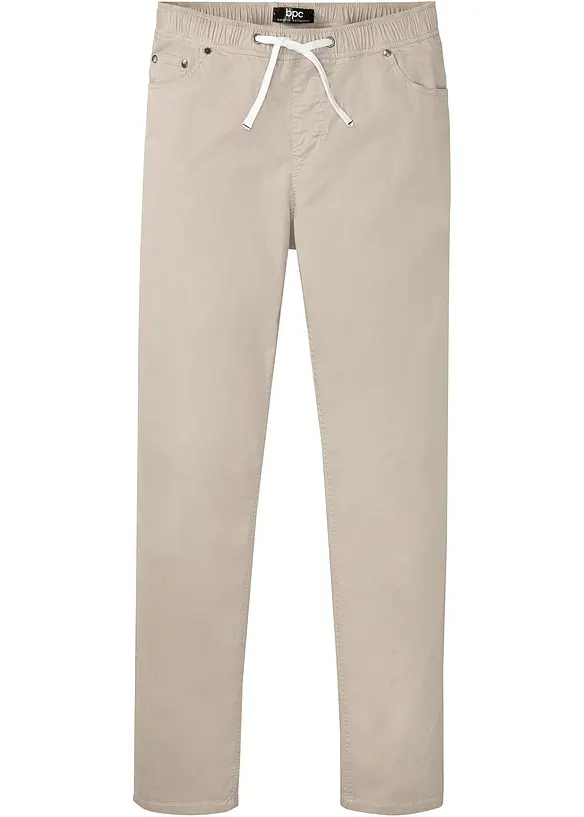 Regular fit stretch instapbroek, straight, bonprix