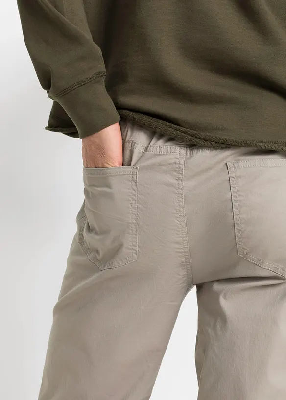 Regular fit stretch instapbroek, straight, bonprix