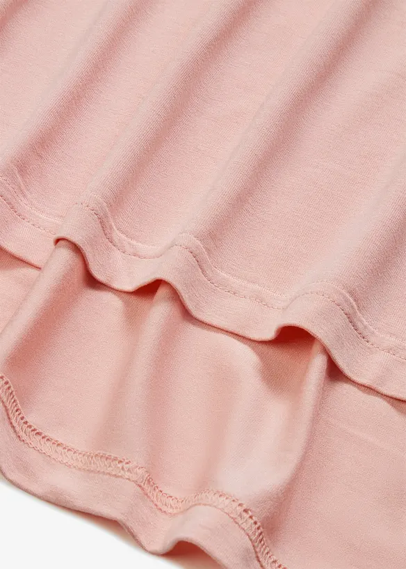 Boxy shirt met boothals, halflange mouw, bonprix