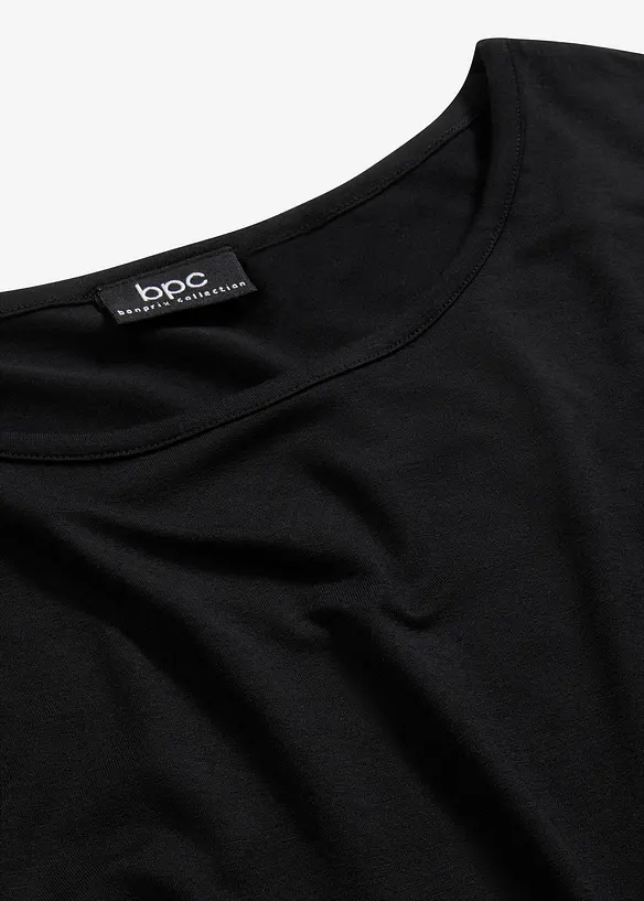 Boxy shirt in een zachte viscosemix, bonprix