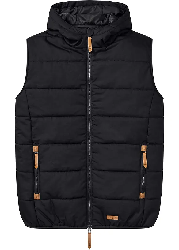 Bodywarmer met capuchon, bonprix