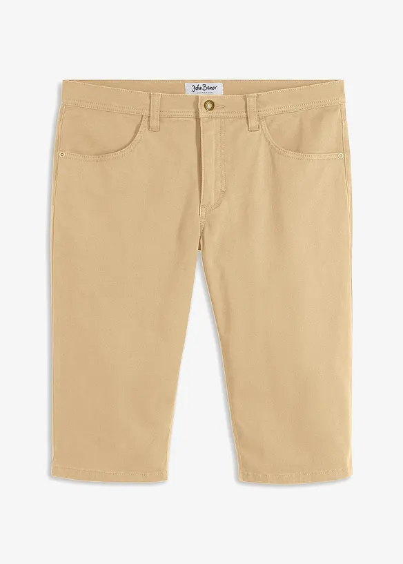 Lange jeans bermuda, regular fit, bonprix
