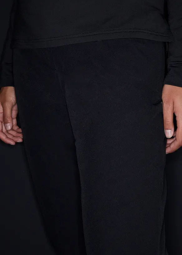 Thermoskibroek met fleece voering en comfortband, waterdicht, straight, bonprix