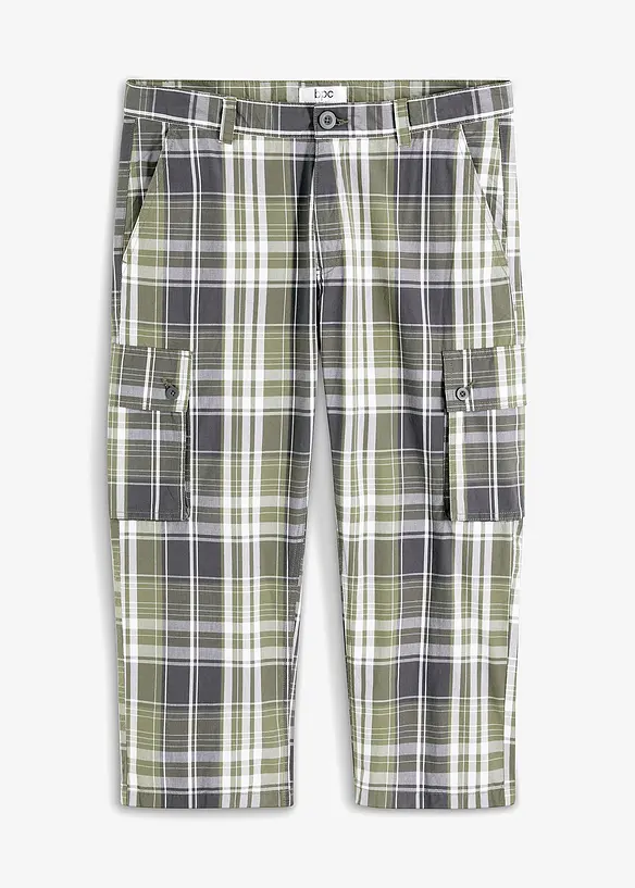 Loose fit 7/8 cargo broek, straight, bonprix